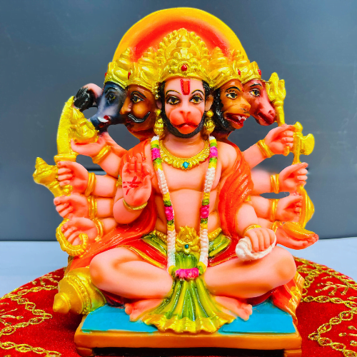 Lord Panchmukhi Hanuman Statue 5.5
